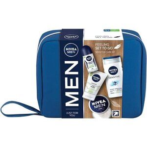 Nivea Men Sensitive Skin Care Set 4pc Men's Gift
